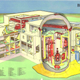 Illustration for article titled These Vintage Cutaway Drawings Show How Nuclear Reactors Really Work